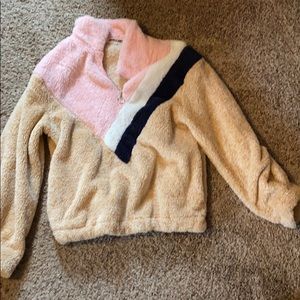 Sherpa pullover